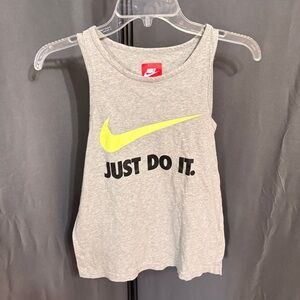 Nike Gray Tee with Red Label
